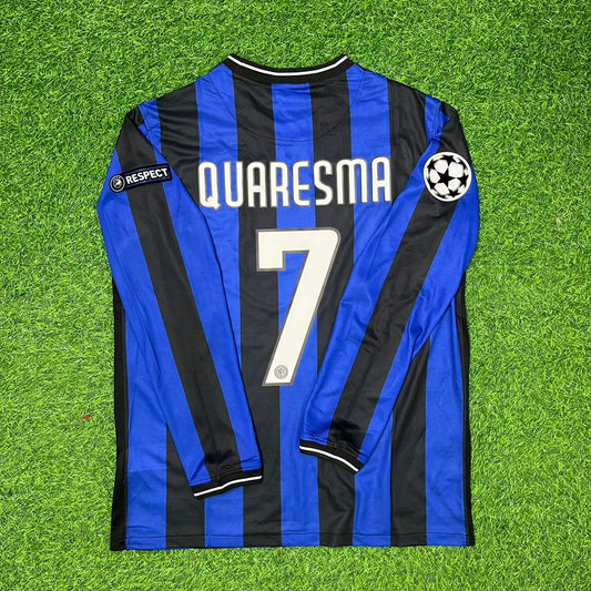 Ricardo Quaresma Inter 2010 Champions League Final Football Jersey Kit