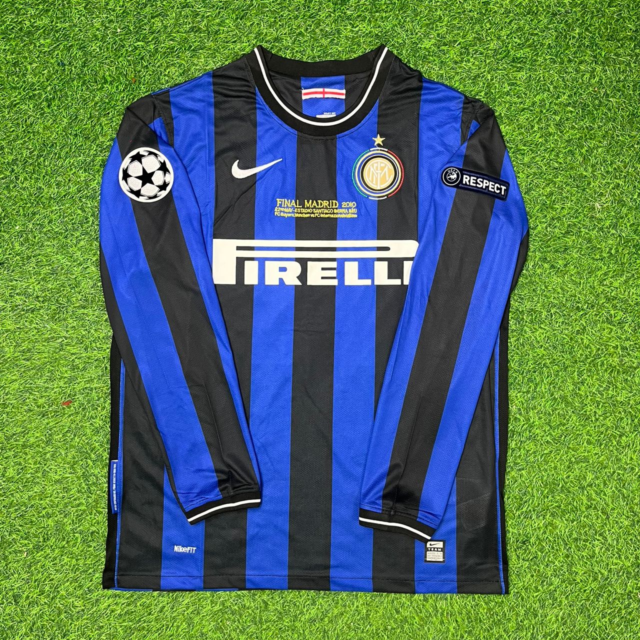 Ricardo Quaresma Inter 2010 Champions League Final Football Jersey Kit