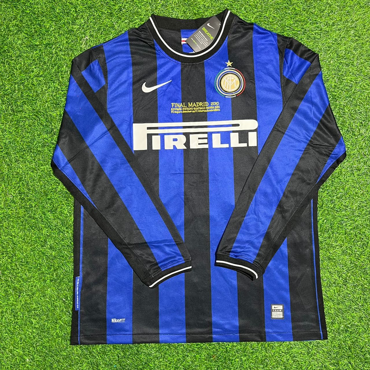 Ricardo Quaresma Inter 2010 Champions League Final Football Jersey Kit