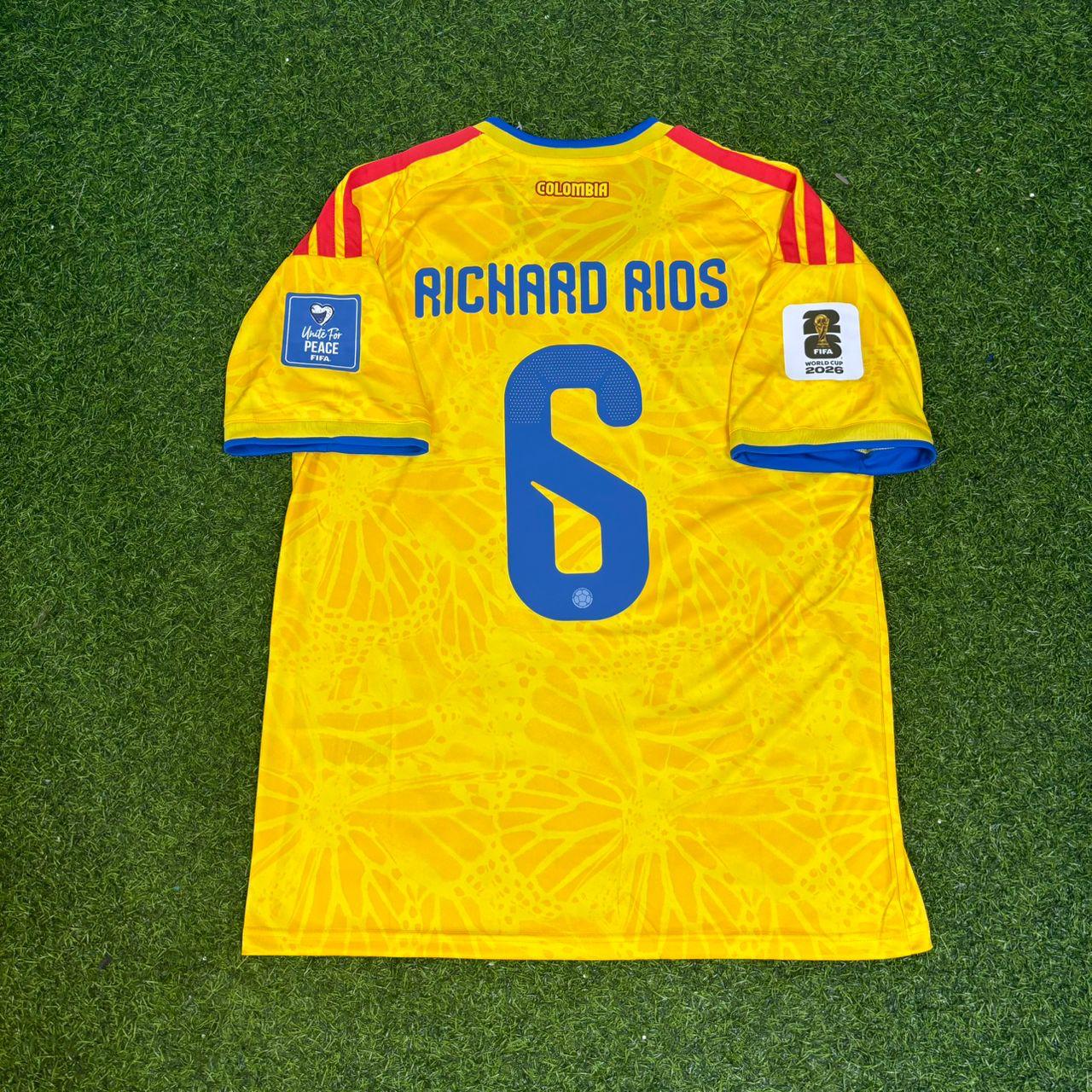 Colombia World Cup 2026 Richard Rios Football Jersey
