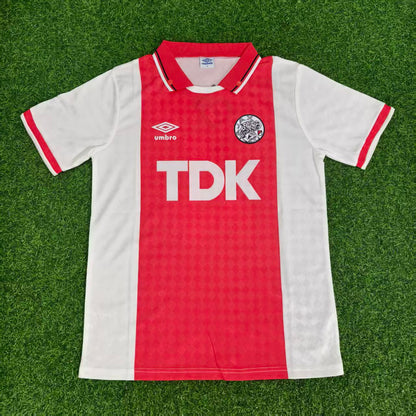 Danny Blind Ajax 1988 1990 Retro Football Jersey Kit