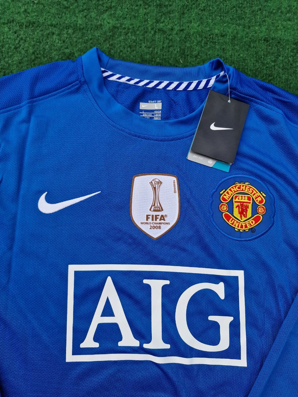 Rio Ferdinand Manchester United 2008 Retro Soccer Football Jersey