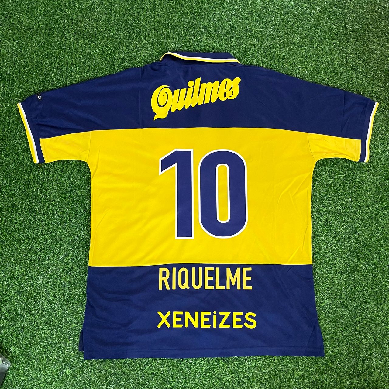 Juan Roman Riquelme Boca Juniors 1998 - 1999 Retro Football Jersey Kit