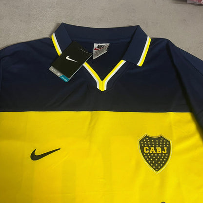 Juan Roman Riquelme Boca Juniors 1998 - 1999 Retro Football Jersey Kit