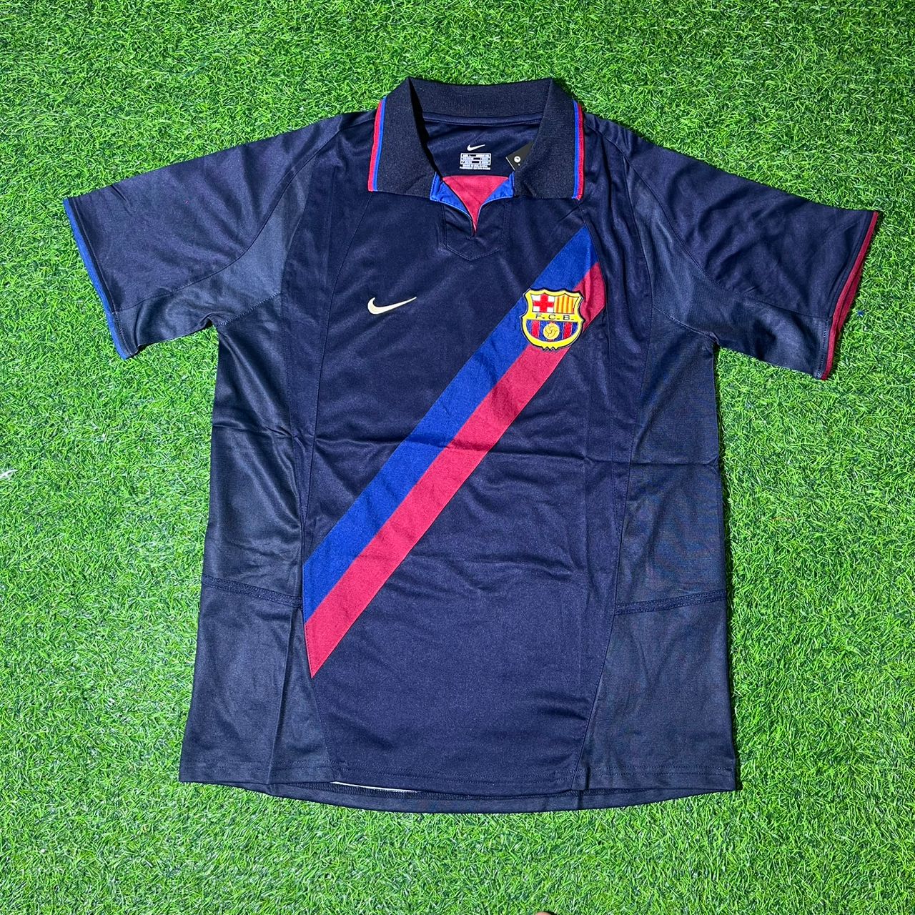 Rivaldo Barcelona Retro Season Retro Football Jersey