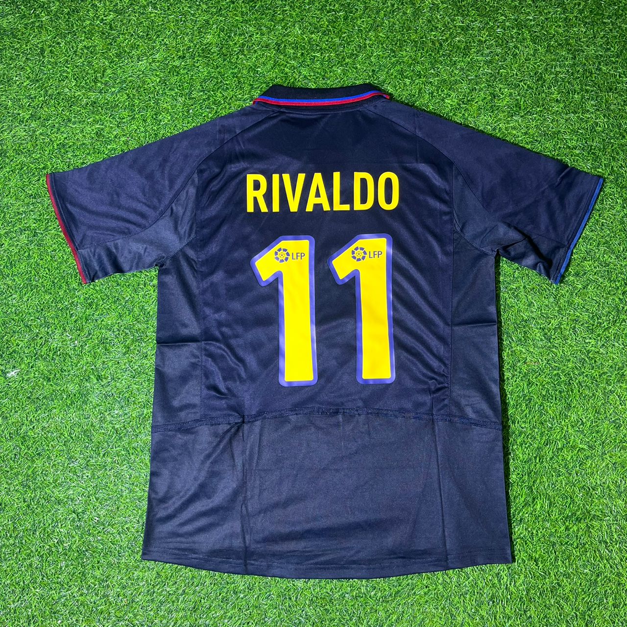 Rivaldo Barcelona Retro Season Retro Football Jersey