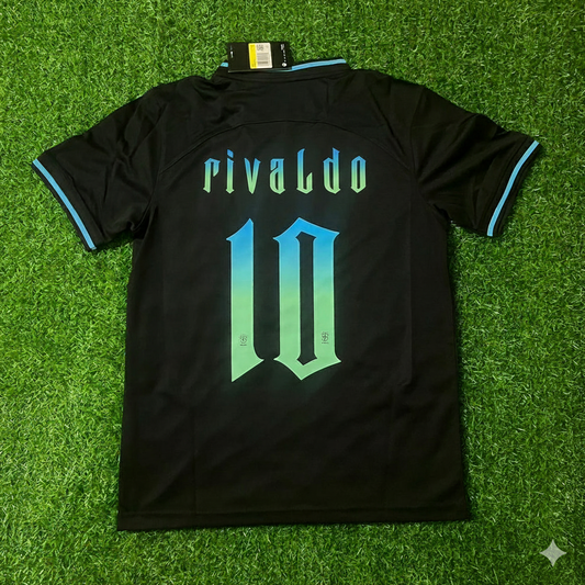 Rivaldo Brazil Retro Football Jersey