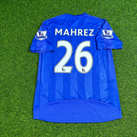 Riyad Mahrez - Leicester City 2015/16 Retro Football Jersey Kit