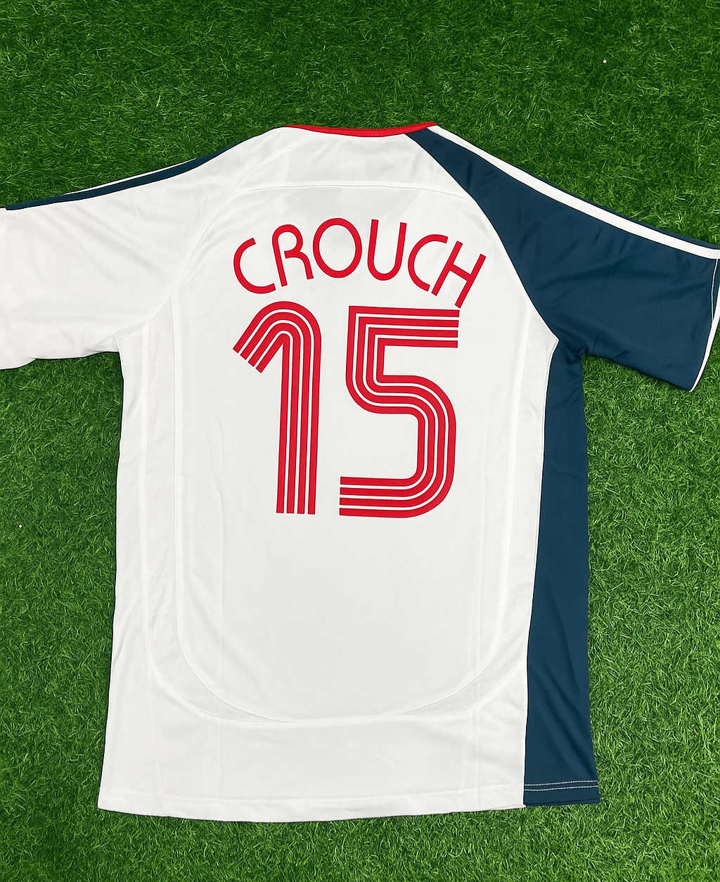 Peter Crouch Liverpool 2006 2007 White Retro Football Jersey
