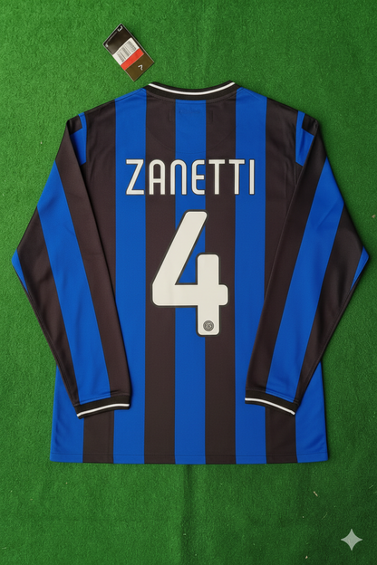 Javier Zanetti - Inter 2010 Champions League Final Football Jersey