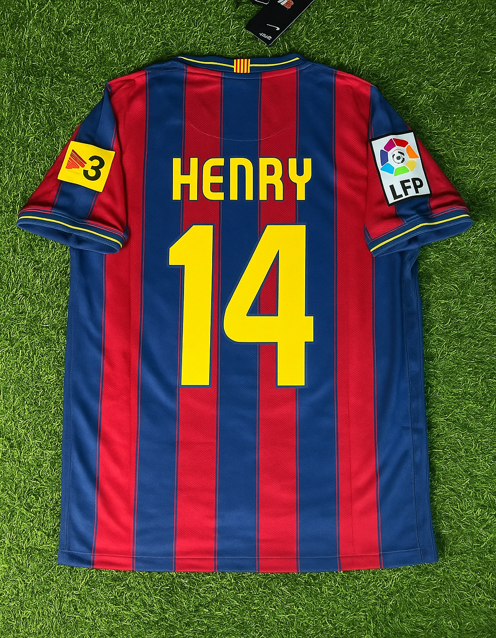 Thierry Henry 14 - Barcelona Home 2009/2010 Retro Football Jersey Kit
