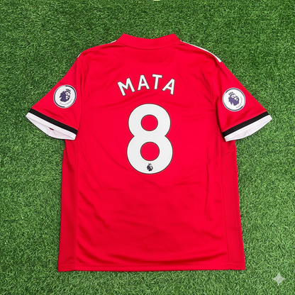 Juan Manuel Mata Manchester United 2017/2018 Football Jersey Kit