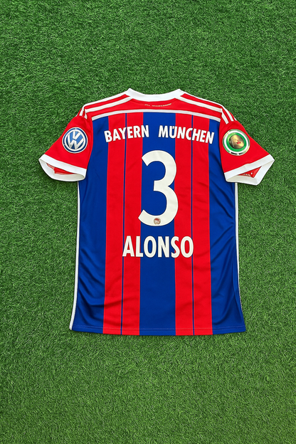Xabi Alonso Bayern Munich 2014-2015 Football Jersey Kit