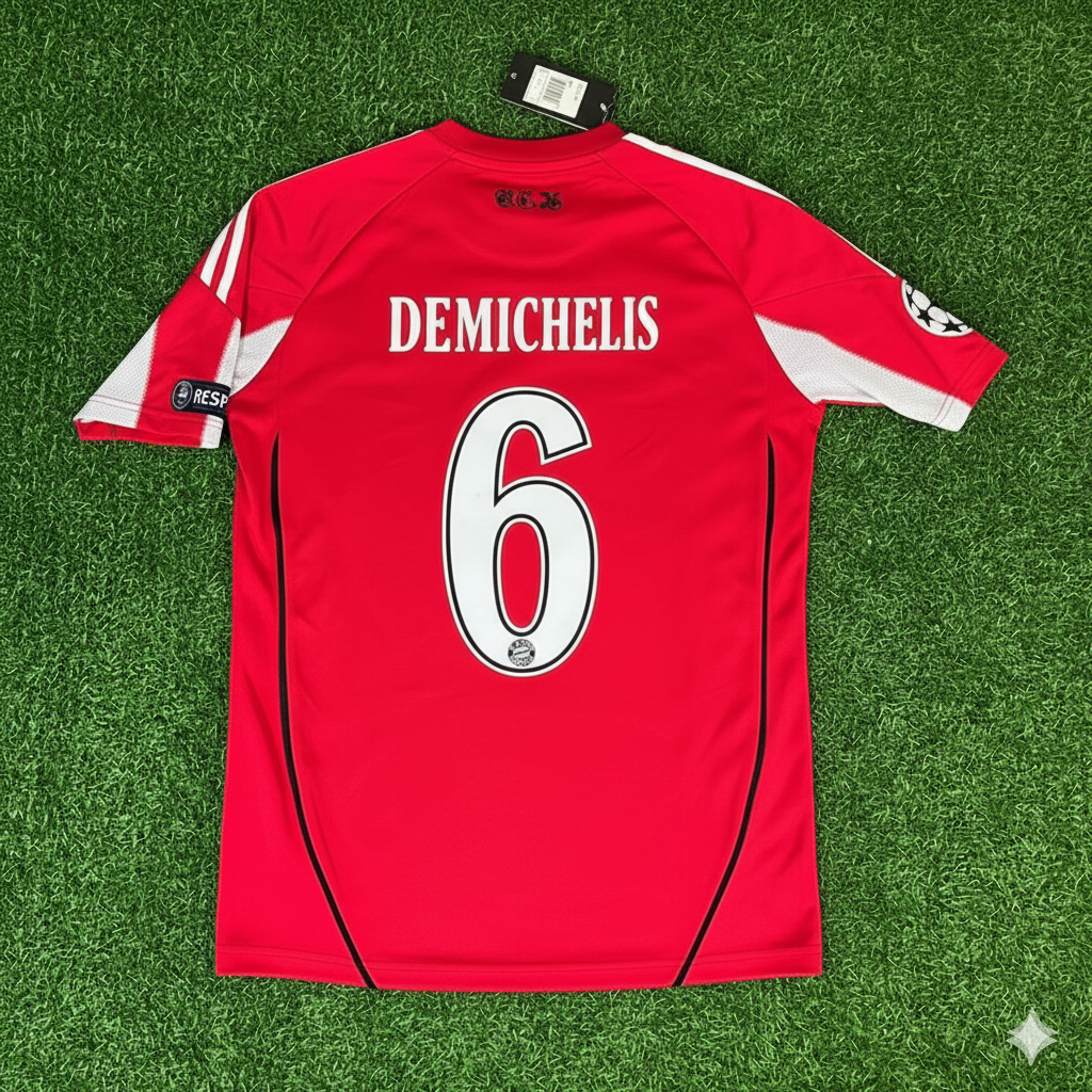 Martin Demichelis Bayern Munich 2010/11 Home Football Jersey