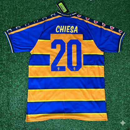 Enrico Chiesa Parma Calcio 98-99 Retro Football Jersey