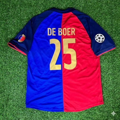 Frank de Boer Barcelona 1998/1999 Retro Football Jersey Kit