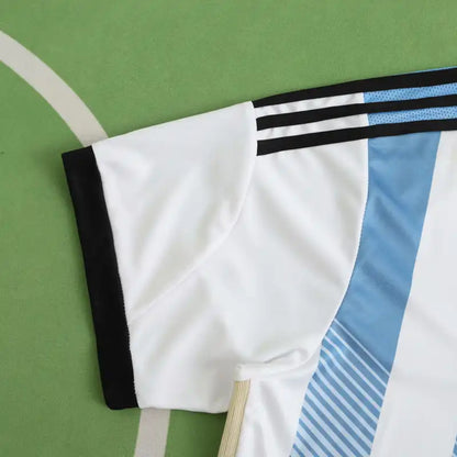Argentina 2014 Season Home Retro Football Jersey