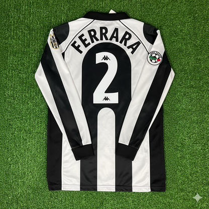 Ciro Ferrara 2 - Juventus Home 1997/1998 Retro Football Jersey