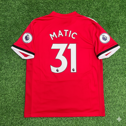 Nemanja Matic Manchester United 2017/2018 Football Jersey Kit