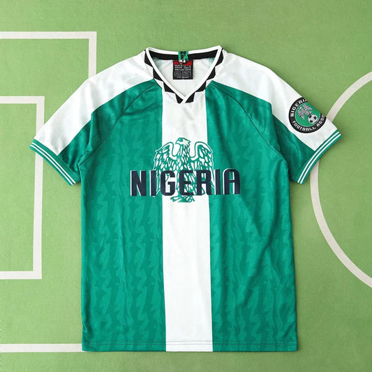 Season Nigeria 1996 Home Retro Jersey Trikot Soccer Kit