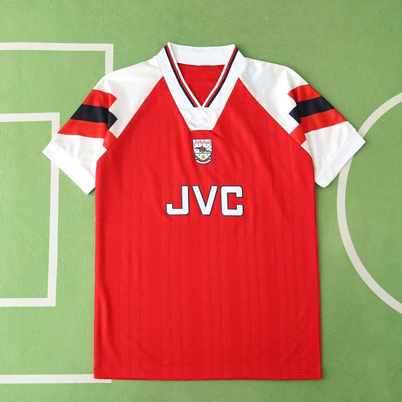 92/94 Arsenal F.C Season Home Red Retro Jersey Trikot Soccer Kit