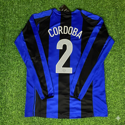 Ivan Cordoba Inter Milan 2004/05 Retro Football Jersey Kit