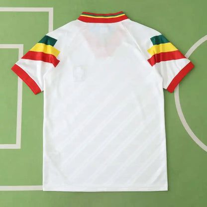 Portugal 1992 Season Away White Retro Football Jersey