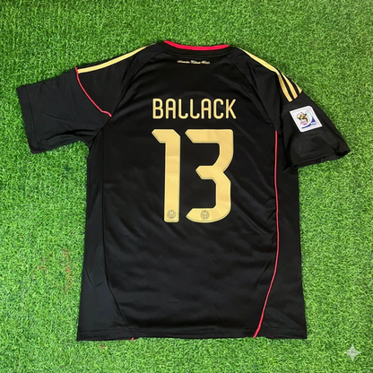Germany World Cup 2010 Michael Ballack - Deutschland Black Football Jersey