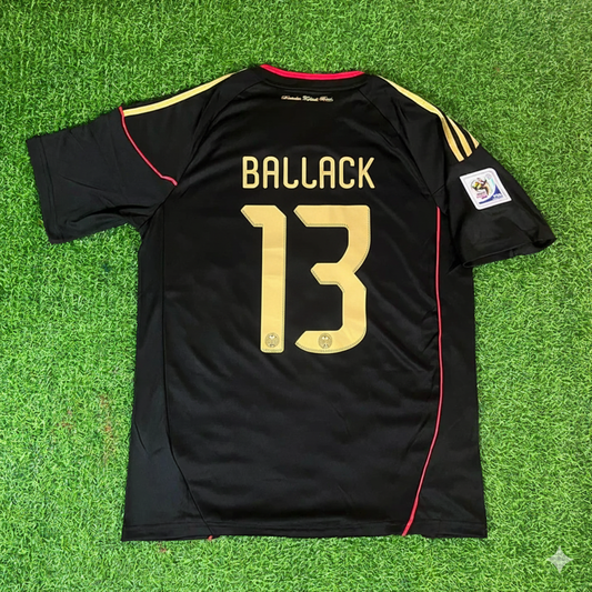 Germany World Cup 2010 Michael Ballack - Deutschland Black Football Jersey