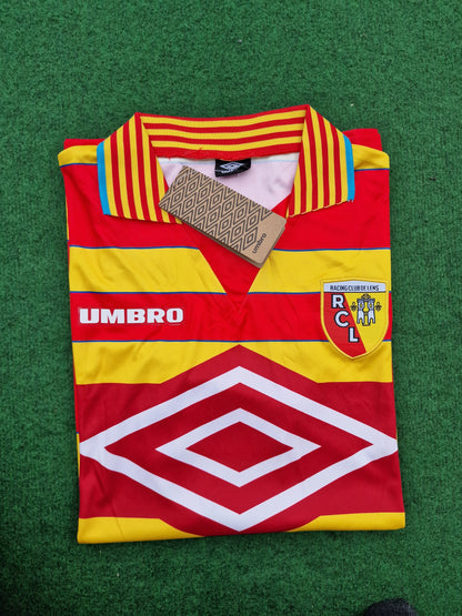 Vladimir Smicer RC Lens 1998 Retro Football Jersey Kit