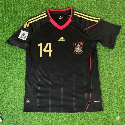 Germany World Cup 2010 Mario Götze - Deutschland Black Football Jersey