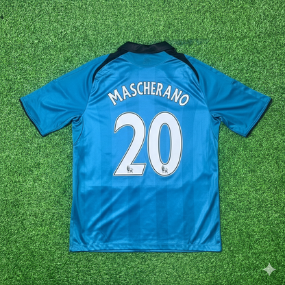 Javier Mascherano Liverpool 2008 2009 Green Retro Football Jersey Kit