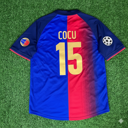 Phillip Cocu Barcelona 1998/1999 Retro Football Jersey Kit