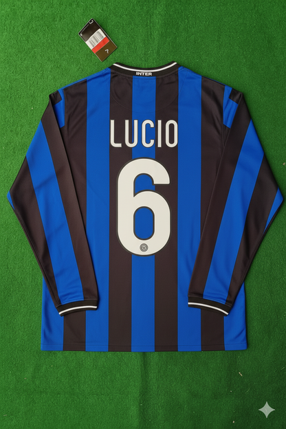 Lucio - Inter 2010 Champions League Final Football Jersey