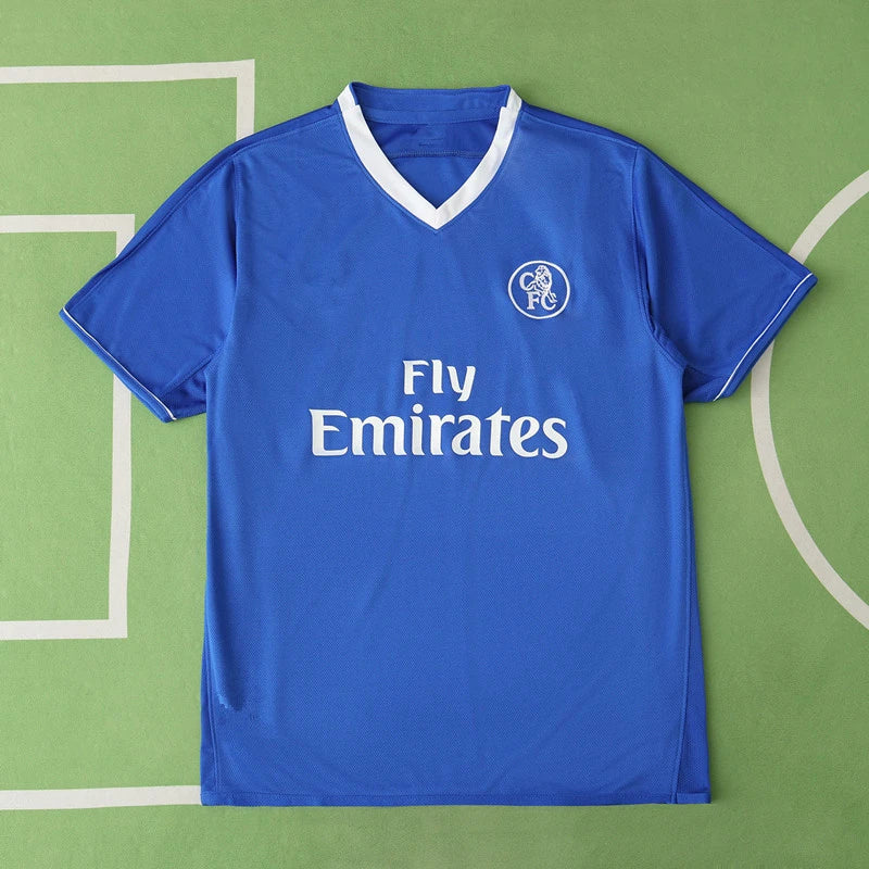 03/05 Chelsea F.C. Season Home Navy Blue Retro Jersey Trikot Soccer Kit