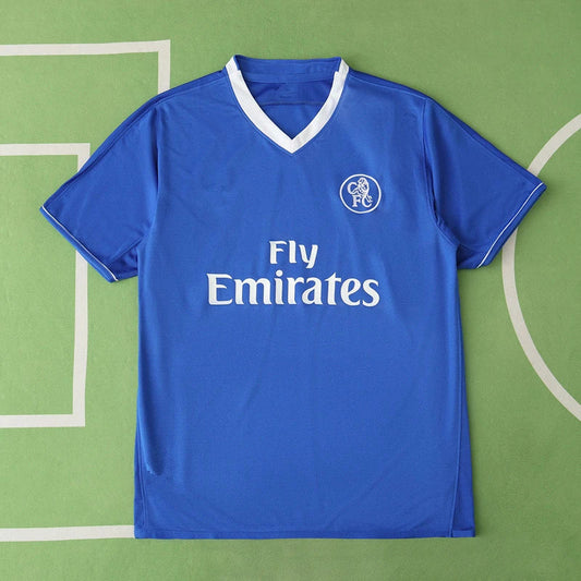 03/05 Chelsea F.C. Season Home Navy Blue Retro Jersey Trikot Soccer Kit