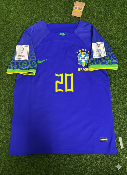 Alex de Souza Brazil Retro Football Jersey Kit