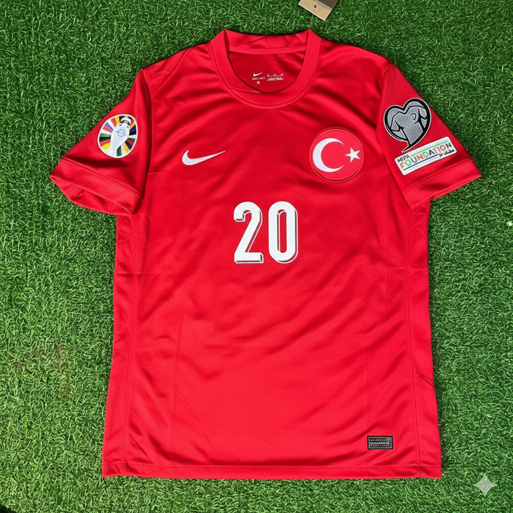 Ferdi Kadıoğlu Turkey Turkiye Football Jersey