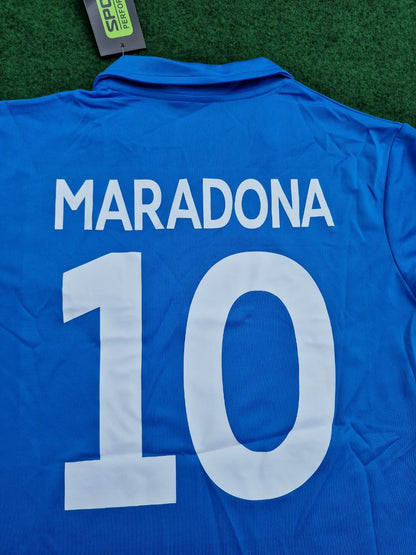 Diego Armando Maradona Napoli 1988 Retro Vintage Football Football Jersey