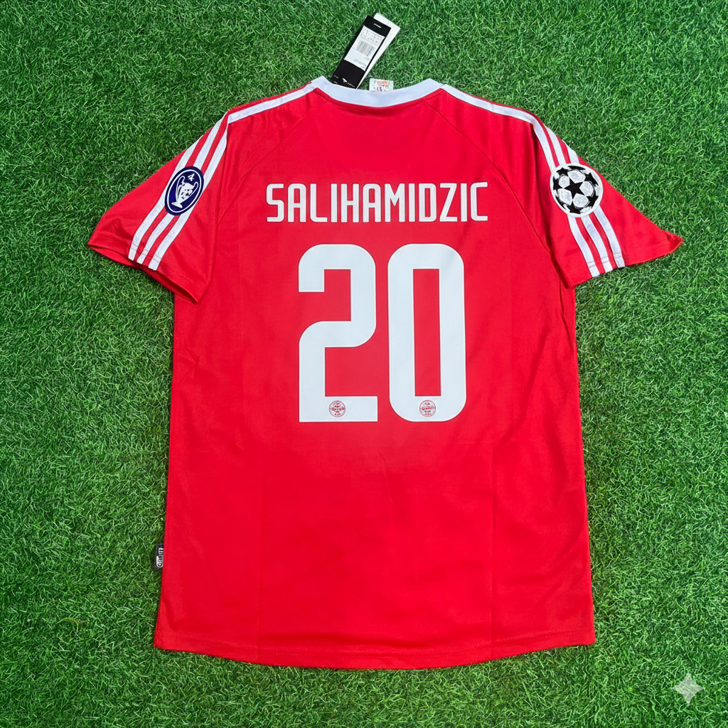 Hasan Salihamidzic FC Bayern Munich 2000-2001 Retro Football Jersey Kit