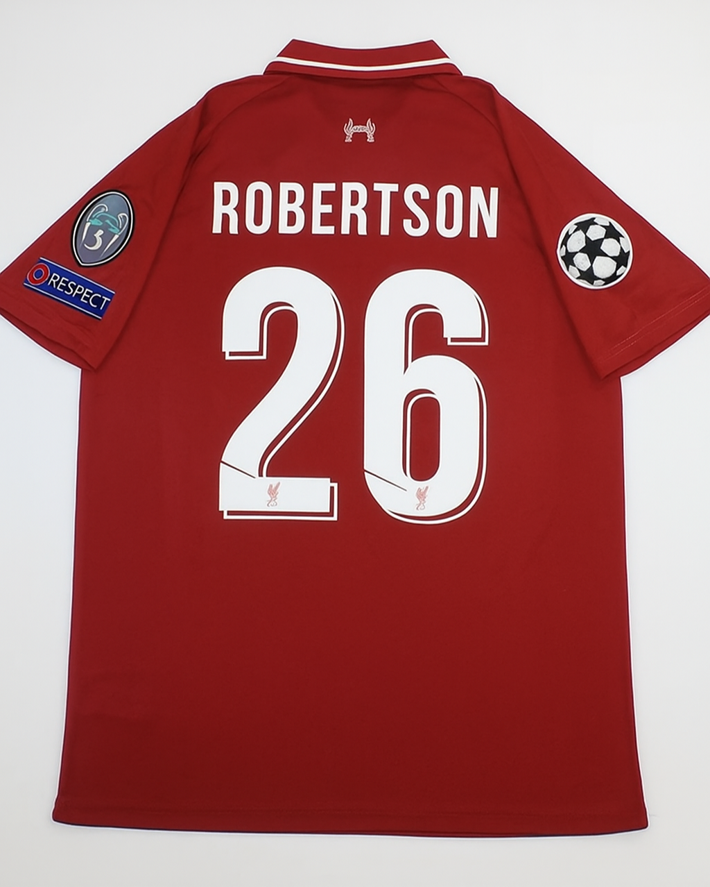 Andrew Robertson Liverpool 2019 CL Final Retro Football Jersey Kit