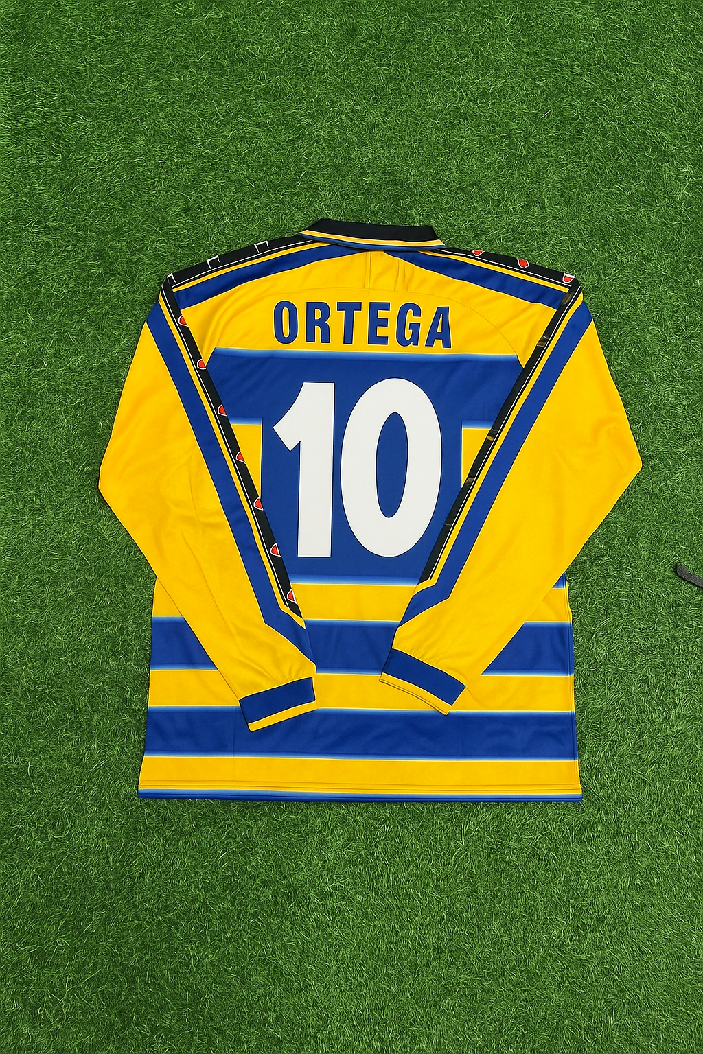 Ariel Ortega Parma 1999/2000 Retro Long Sleeve Football Jersey Collection