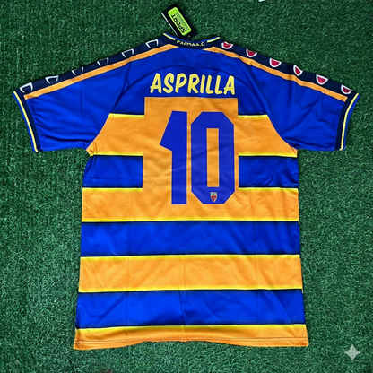 Faustino Asprilla Parma Calcio 98-99 Retro Football Jersey
