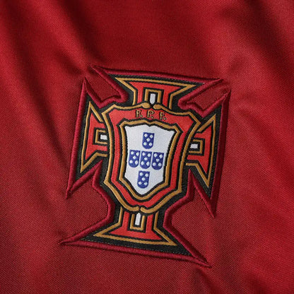 Portugal 1998 Season Home Red Retro Football Jersey