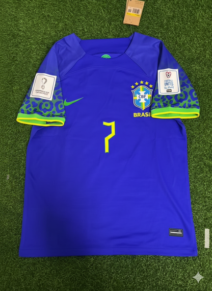 Adriano Brazil Retro Football Jersey Kit Edition 2