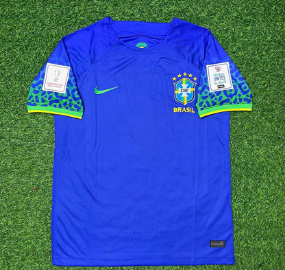 Brazil World Cup 2022 Philippe Coutinho Retro Football Jersey