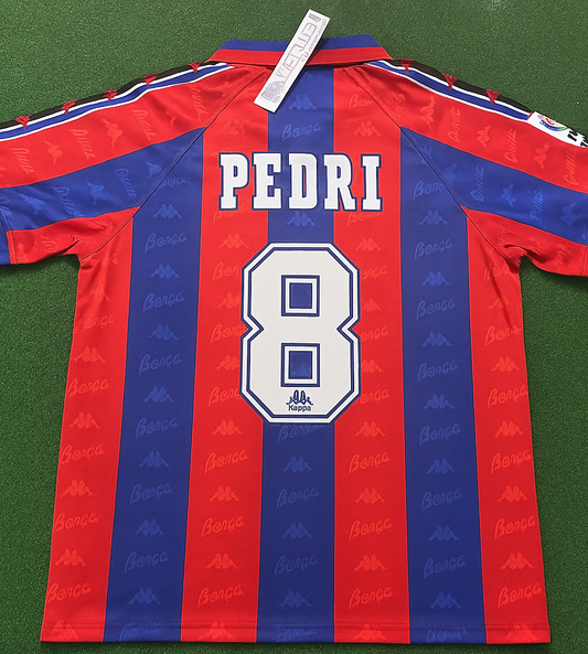 Pedri Barcelona 1996 1997 Retro Football Jersey