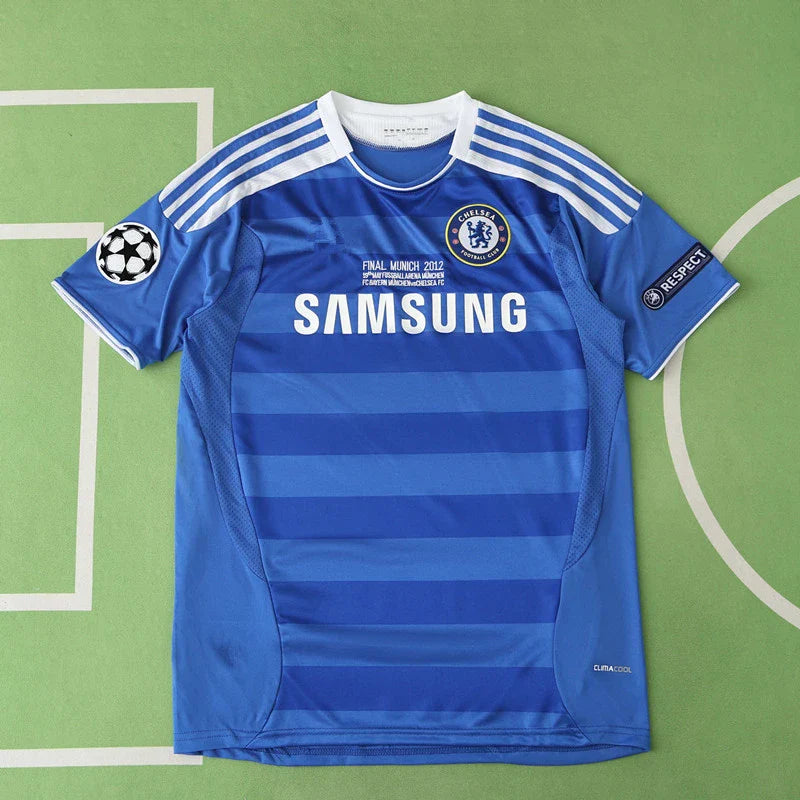 11/12 Chelsea F.C. Season Home Navy Blue Retro Jersey Trikot Soccer Kit