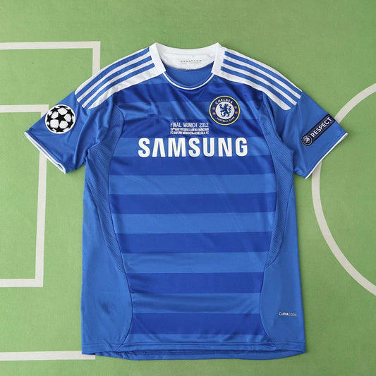 11/12 Chelsea F.C. Season Home Navy Blue Retro Jersey Trikot Soccer Kit