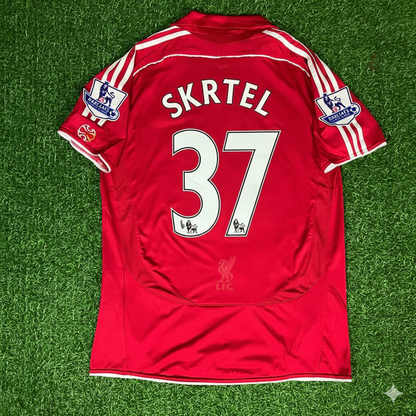 Martin Skrtel Liverpool 2007/08 Premier League Football Jersey